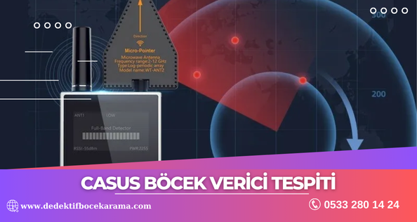 Casus Böcek Verici Tespit