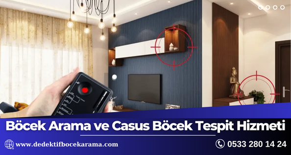 Böcek Arama ve Casus Böcek Tespit Hizmeti