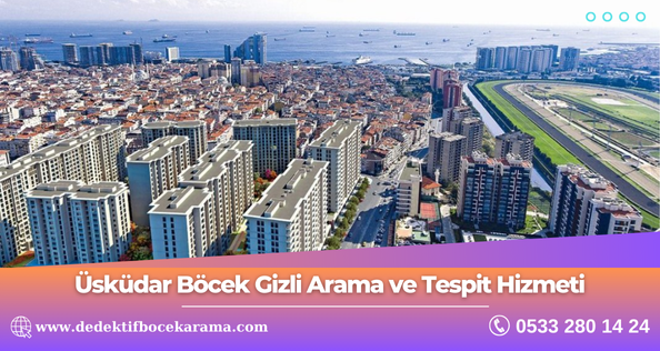 Üsküdar Böcek Gizli Arama ve Tespit Hizmeti